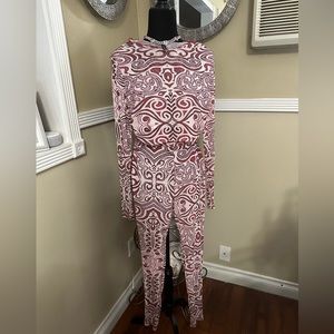 sheer set 2 piece no callouts